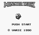 Monster Truck (Japan) Title Screen